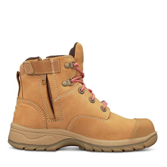 Oliver -  Women's Wheat Zip Sided Boot