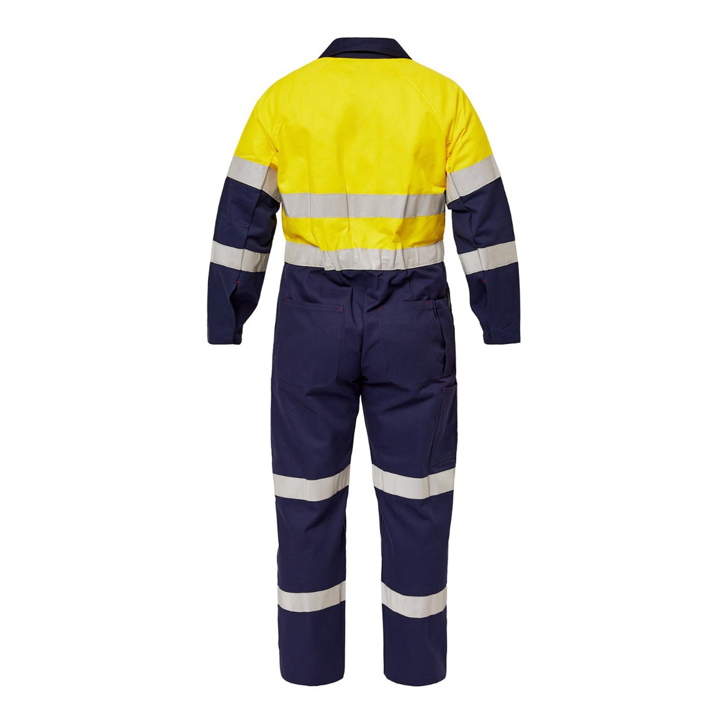 WORKCRAFT-HI VIS COVERALL IND TAPE