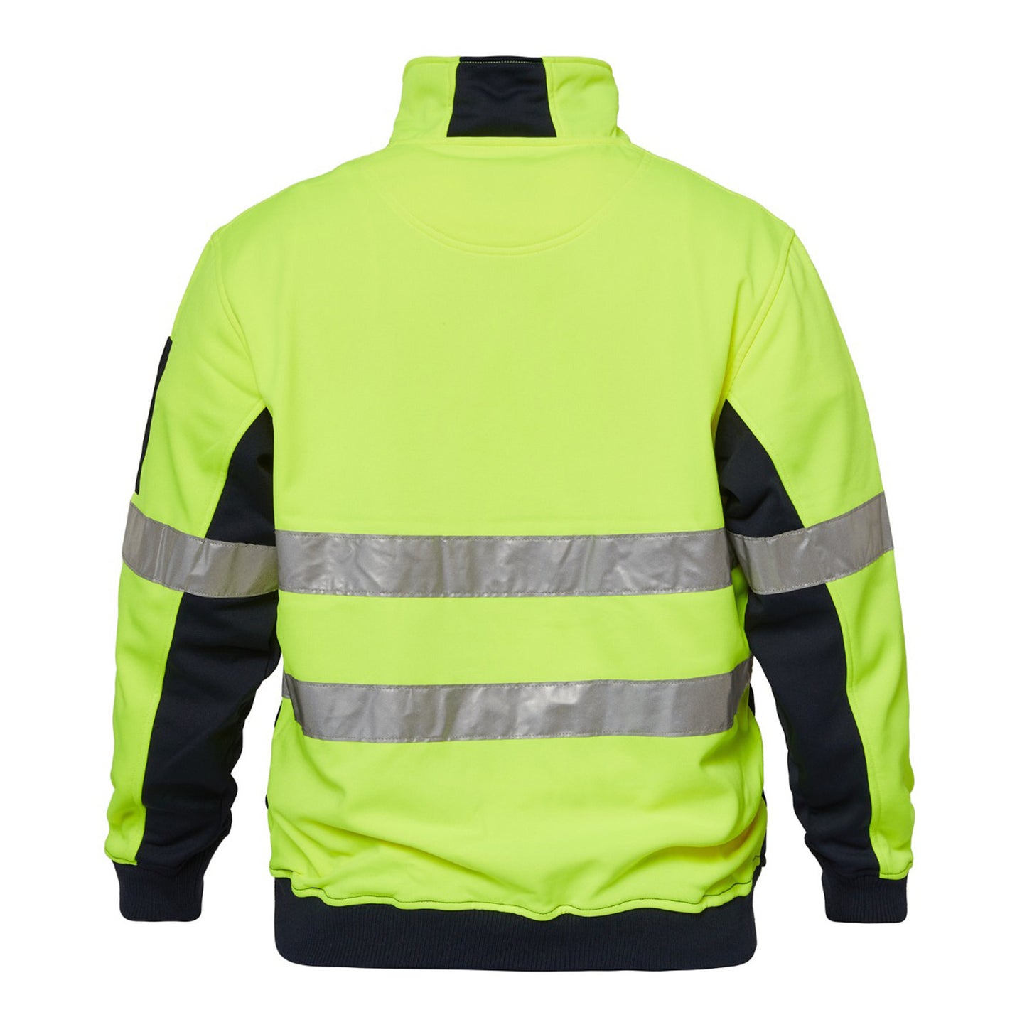 WORKCRAFT-HI VIS 1/2 ZIP PULLOVER TAPE
