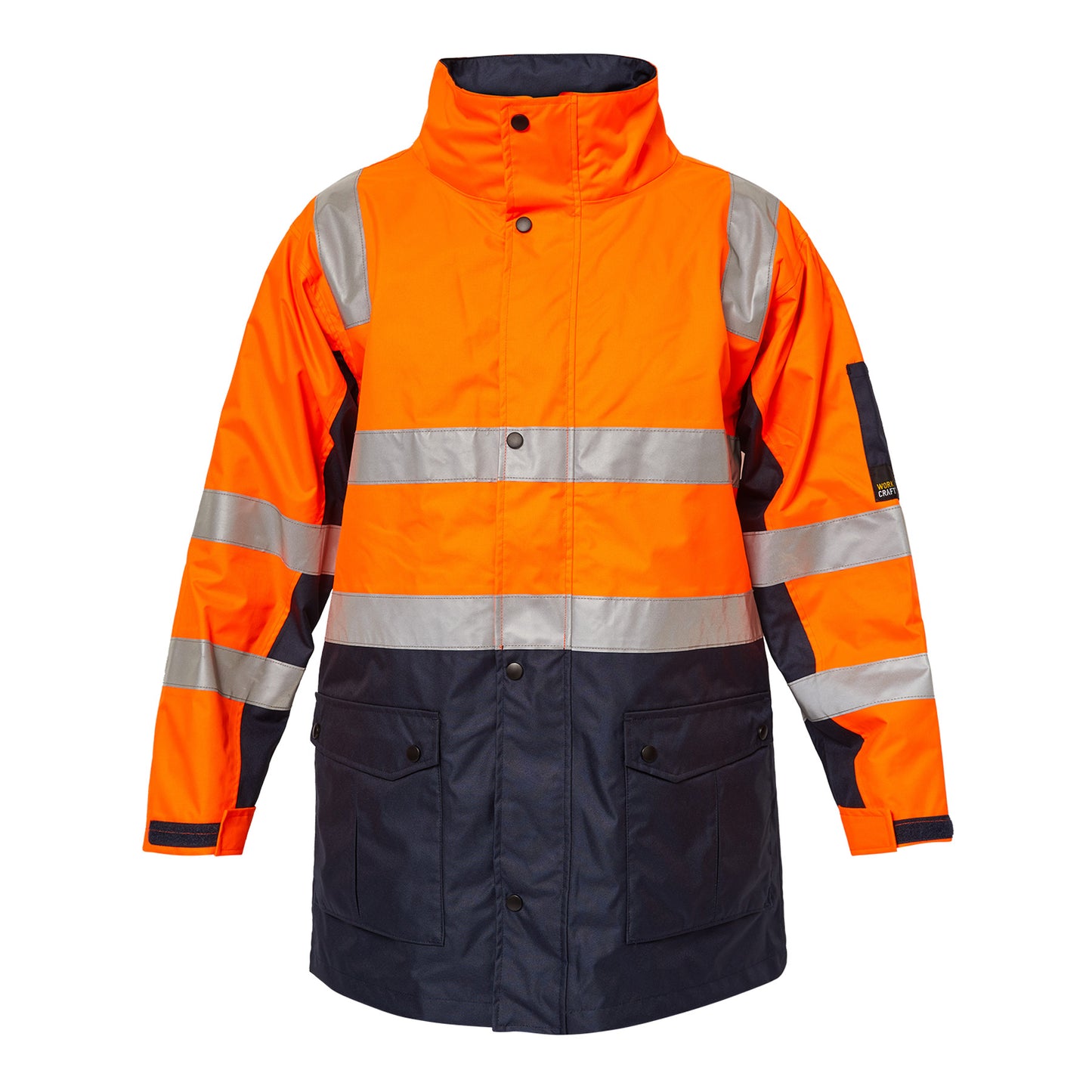 WORKCRAFT-TWO TONE JACKET W/TAPE